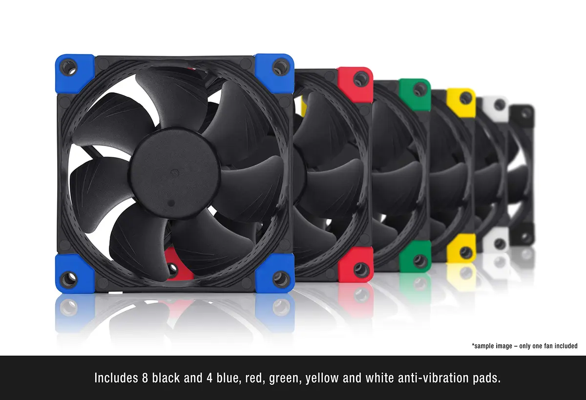 Noctua NF-A8 PWM chromax.Black.swap 80mm Fan | Quiet Cooling for Compact PCs - view 4