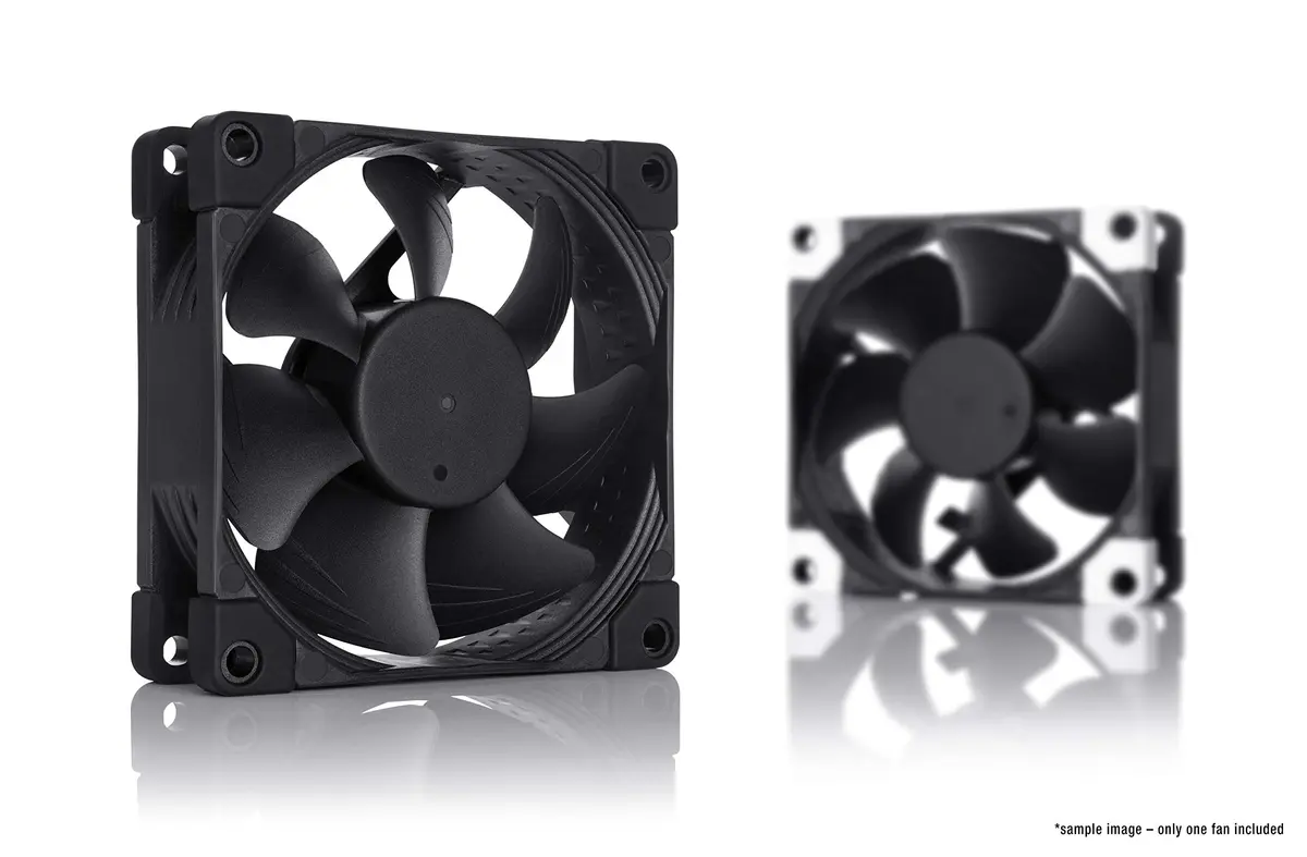 Noctua NF-A8 PWM chromax.Black.swap 80mm Fan | Quiet Cooling for Compact PCs - view 6