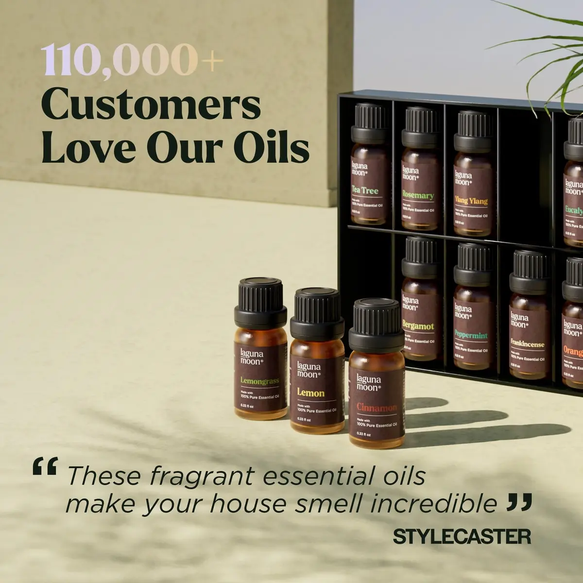 Lagunamoon Essential Oils Set - 12 Piece Premium Grade | Aromatherapy & Diffuser Oils for Home & Car - view 6