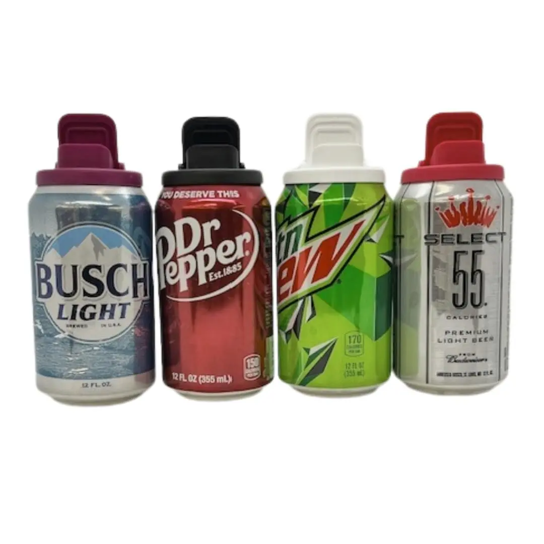 Beverage Buddee Can Cover 4 Pack Assorted Colors | Spill-Proof Dust & Dirt Barrier (100-120 chars) - view 4