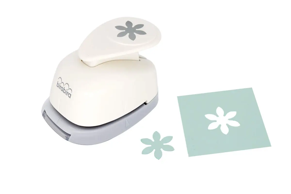 BiraBira Daisy Punch, 1" Flower Punch for Paper Crafting Scrapbooking | Compact & Easy to Use - main product image