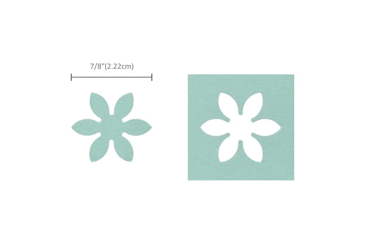 BiraBira Daisy Punch, 1" Flower Punch for Paper Crafting Scrapbooking | Compact & Easy to Use - view 2