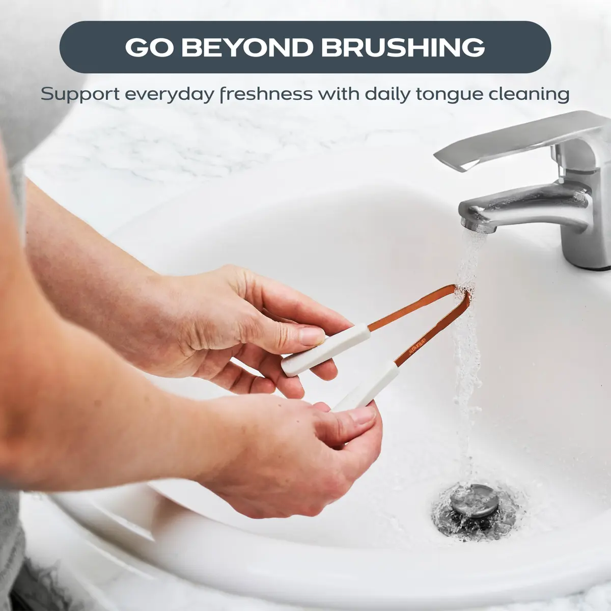 drTung's Copper Tongue Scraper - Adults & Kids, Solid Copper | Gentle & Effective Oral Hygiene (115-120 chars) - view 6