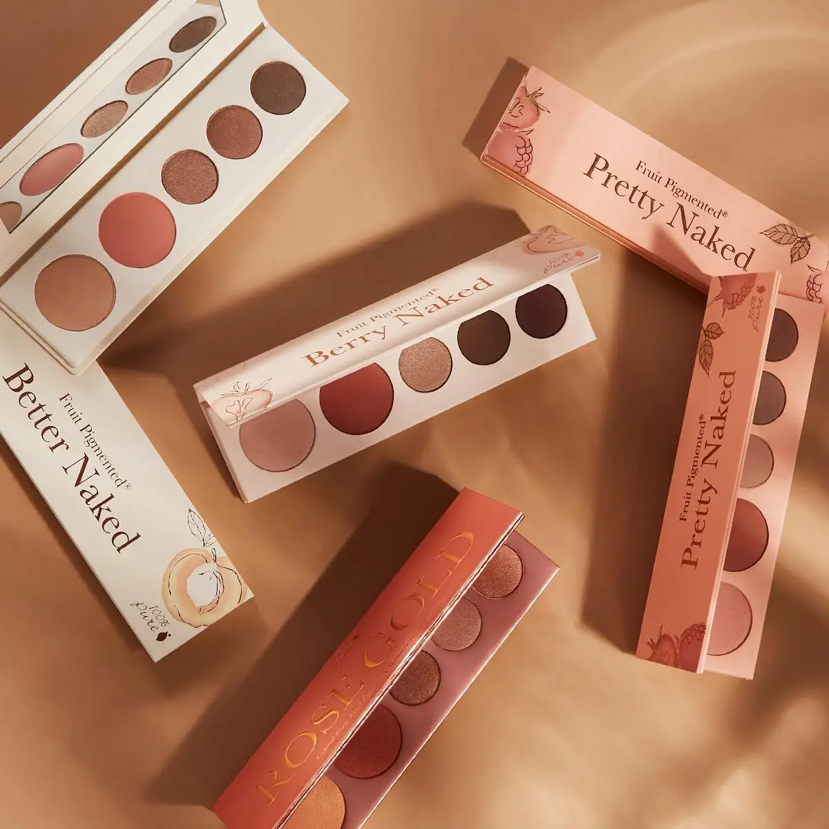 100% PURE Better Naked Makeup Palette All in One Compact 3, Better Naked | Natural, Vegan, Fruit Pigmented - view 7