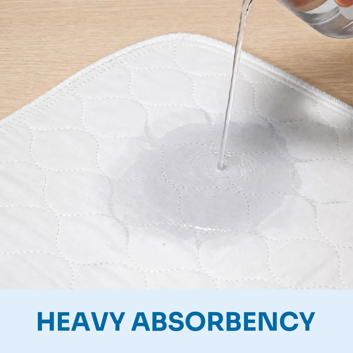 Conkote Waterproof Mattress Protector 34'' x 52'' (86cm x 132cm) 2 Pack | Heavy Absorbency & Leak Protection - view 2