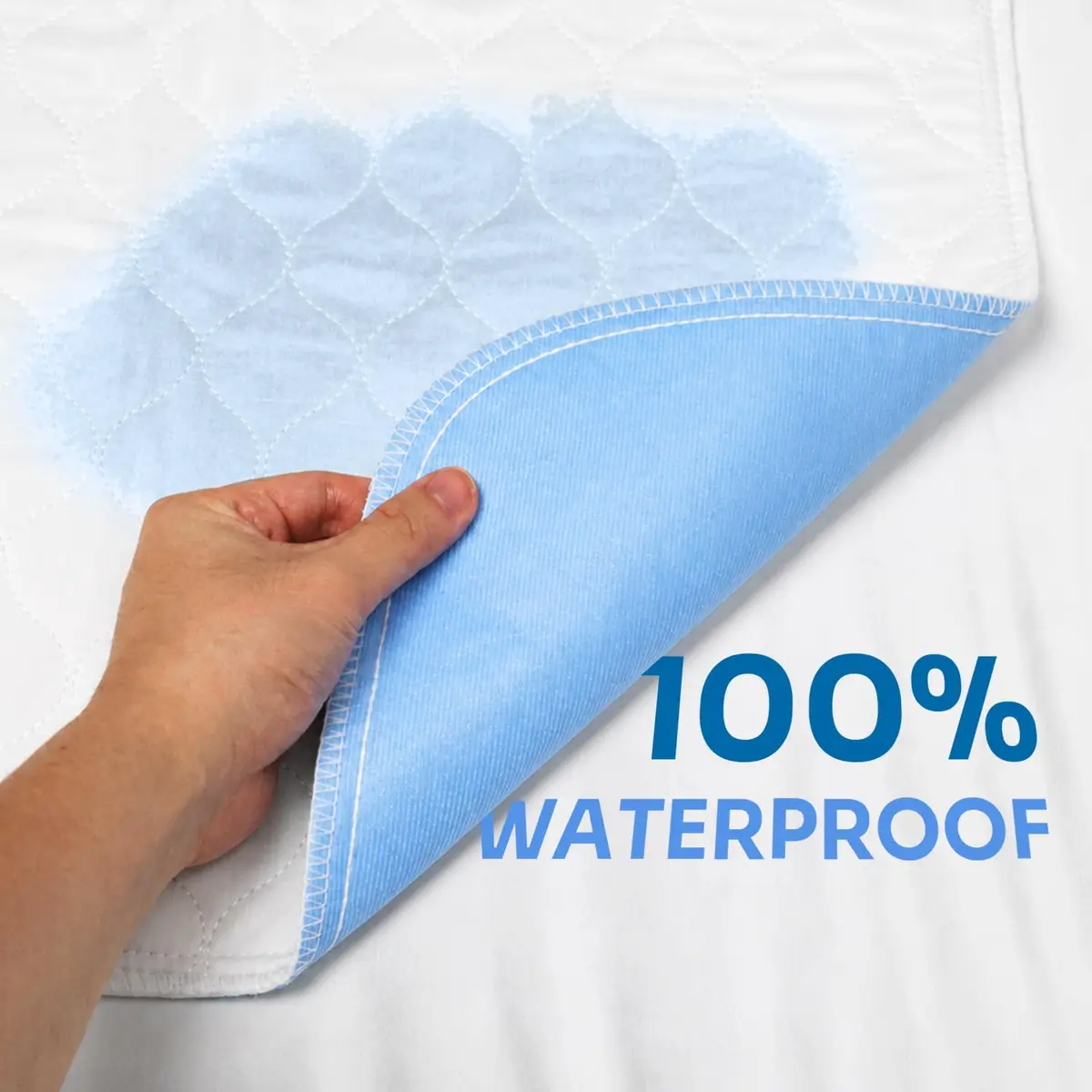 Conkote Heavy Absorbency Bed Pad 34"x36" (4 Pack) | Waterproof Mattress Protector - view 3