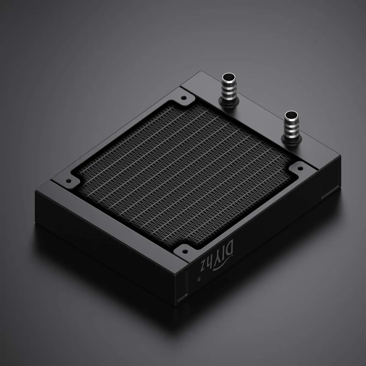 DIYhz 120mm Aluminum Water Cooling Radiator 155mm x 120mm x 27mm | Efficient Heat Exchanger for PC and Laser Systems - view 5