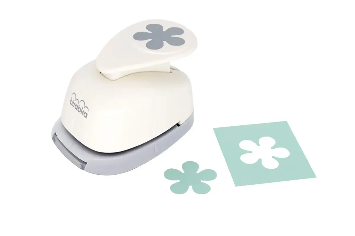 BiraBira Flower Punch 1 inch (2.54 cm) | Paper Crafting Scrapbooking - main product image