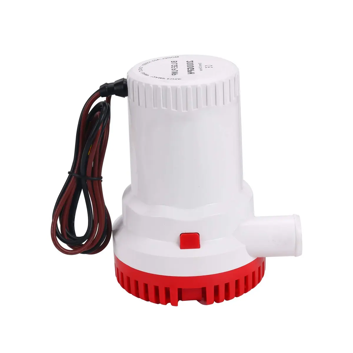 NovelBee 12V Bilge Pump 2000GPH | Marine Electric Boat Pump with Stainless Steel Shaft - view 5