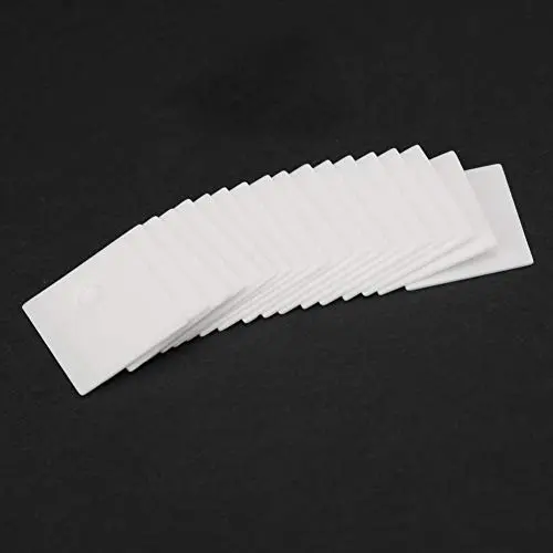 ViaGasaFamido Alumina Ceramic Insulating Sheet 17x22x1mm (100-Pack) | High Hardness Wear Resistance - view 7