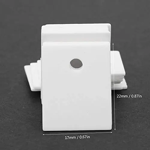 ViaGasaFamido Alumina Ceramic Insulating Sheet 17x22x1mm (100-Pack) | High Hardness Wear Resistance - view 3