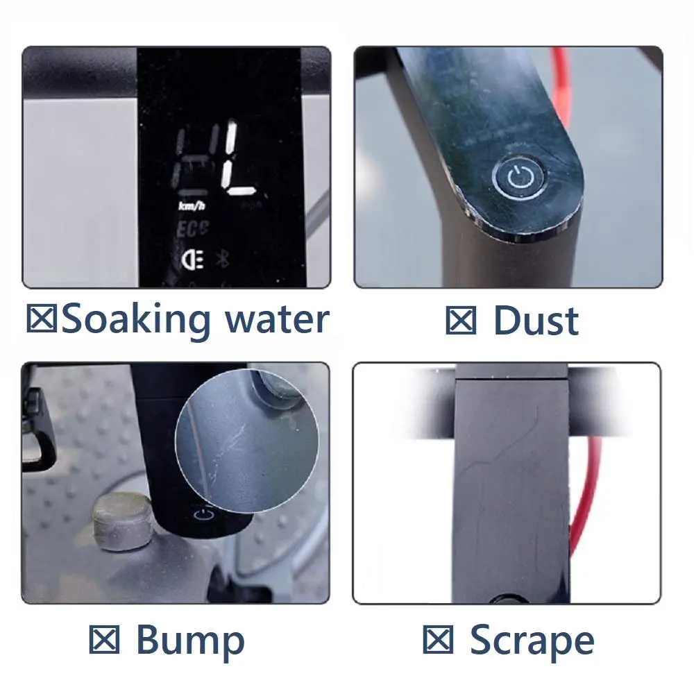 MORICHS Waterproof Dashboard Cover Shell for Segway Ninebot MAX Electric Scooter | Silicone Protective Case - view 5
