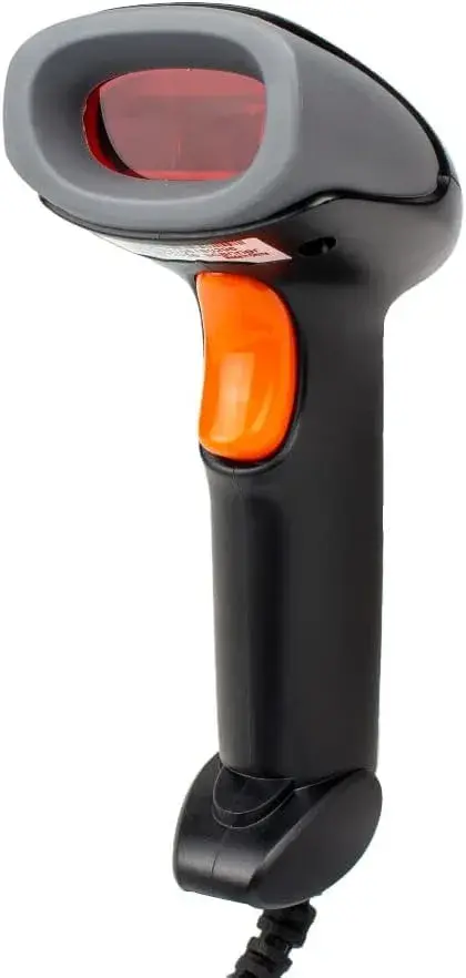 Yanzeo Wired USB CCD Handheld Barcode Scanner L1100 Black | 200 Scans/Sec - main product image