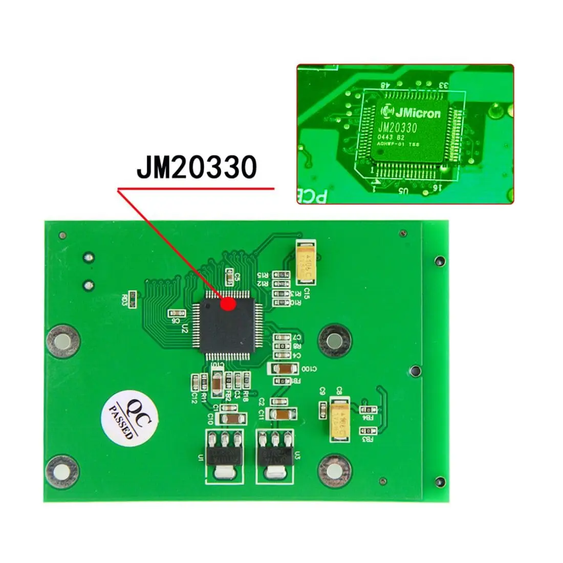 chenyang SATA to 40 Pin ZIF CE 1.8 Inch SSD HDD Adapter Board with LIF Flat Cable | SATA to ZIF/CE Converter - view 6