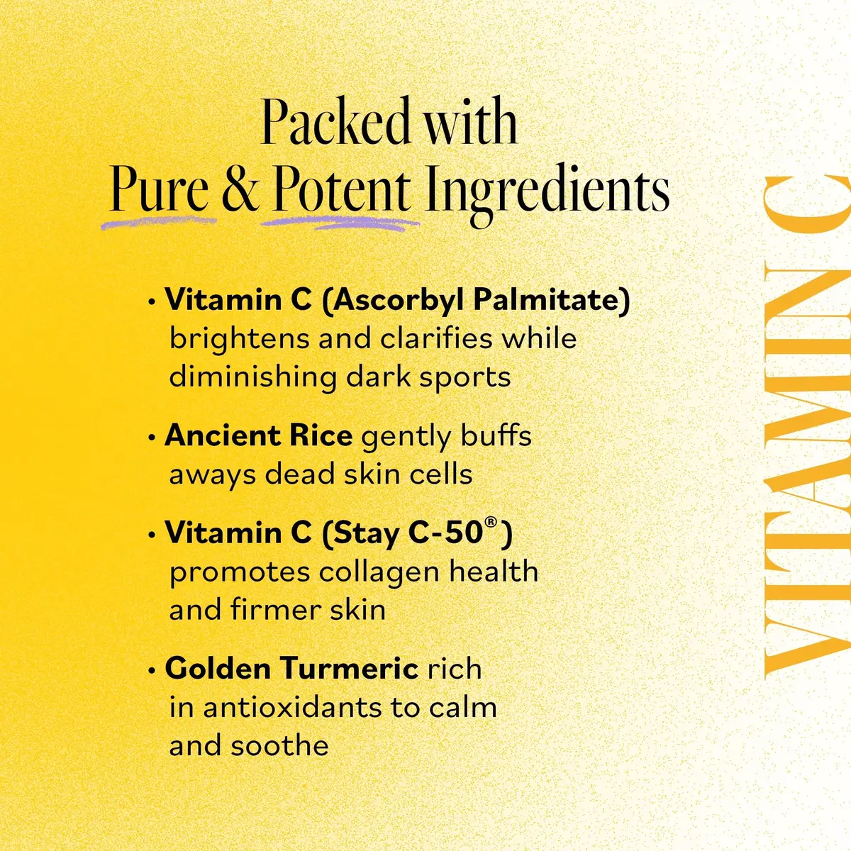 Derma E Vitamin C Gentle Daily Cleansing Paste, 4 Oz | Brightening & Clarifying Face Mask & Wash - view 3