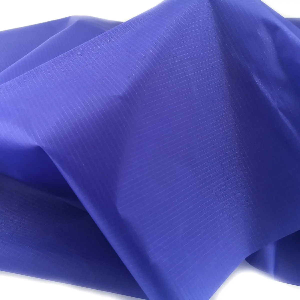 Rose Flavor Nylon Ribstop Waterproof Fabric 1 yd x 58 in (Royal Blue) | Durable & Water-Resistant for Crafts - main product image