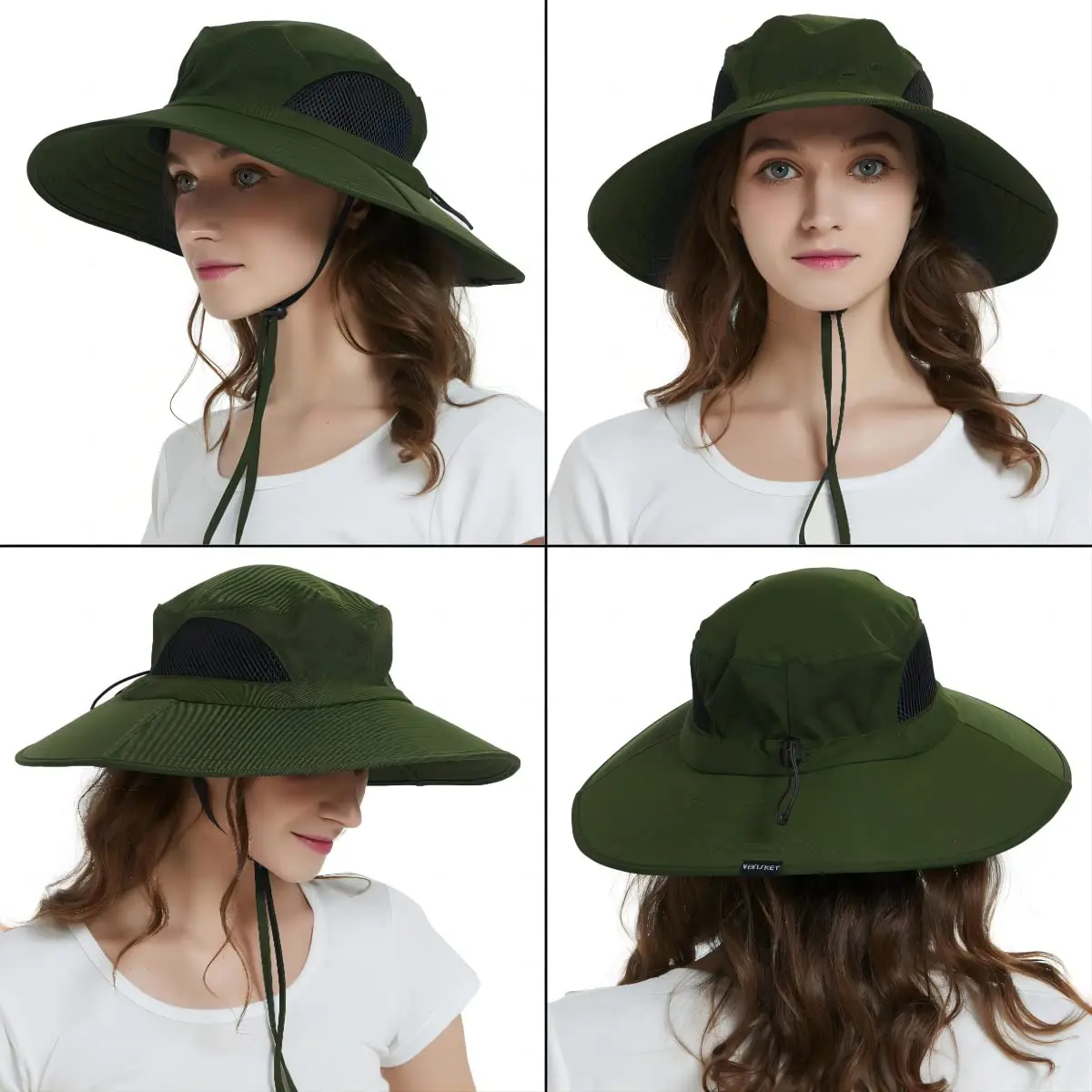 EINSKEY Wide Brim Sun Hat, UPF 50+ UV Protection Waterproof Packable Bucket Hat for Men & Women - view 8