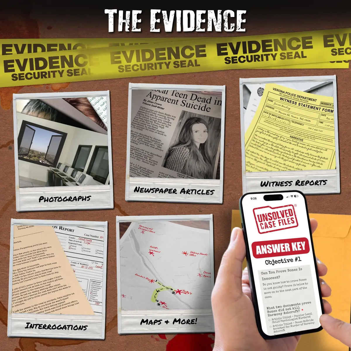Unsolved Case Files | Banks, Jamie - Cold Case Murder Mystery Game | Can You Solve The Crime? - view 5