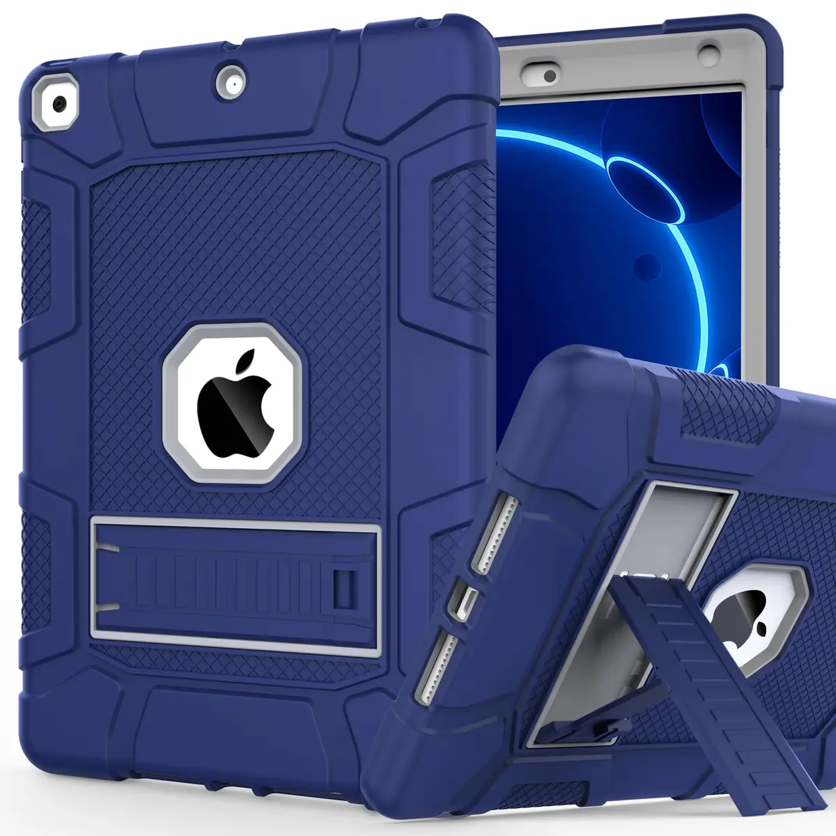 rantice iPad 9th/8th/7th Gen Case | Shockproof Rugged Drop Protection with Kickstand (10.2") - main product image