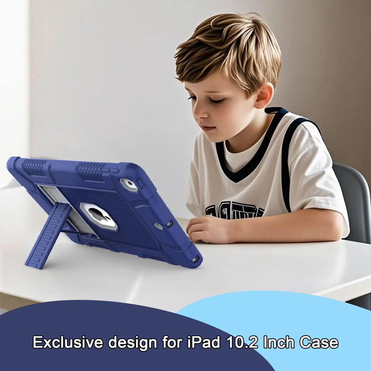 rantice iPad 9th/8th/7th Gen Case | Shockproof Rugged Drop Protection with Kickstand (10.2") - view 8