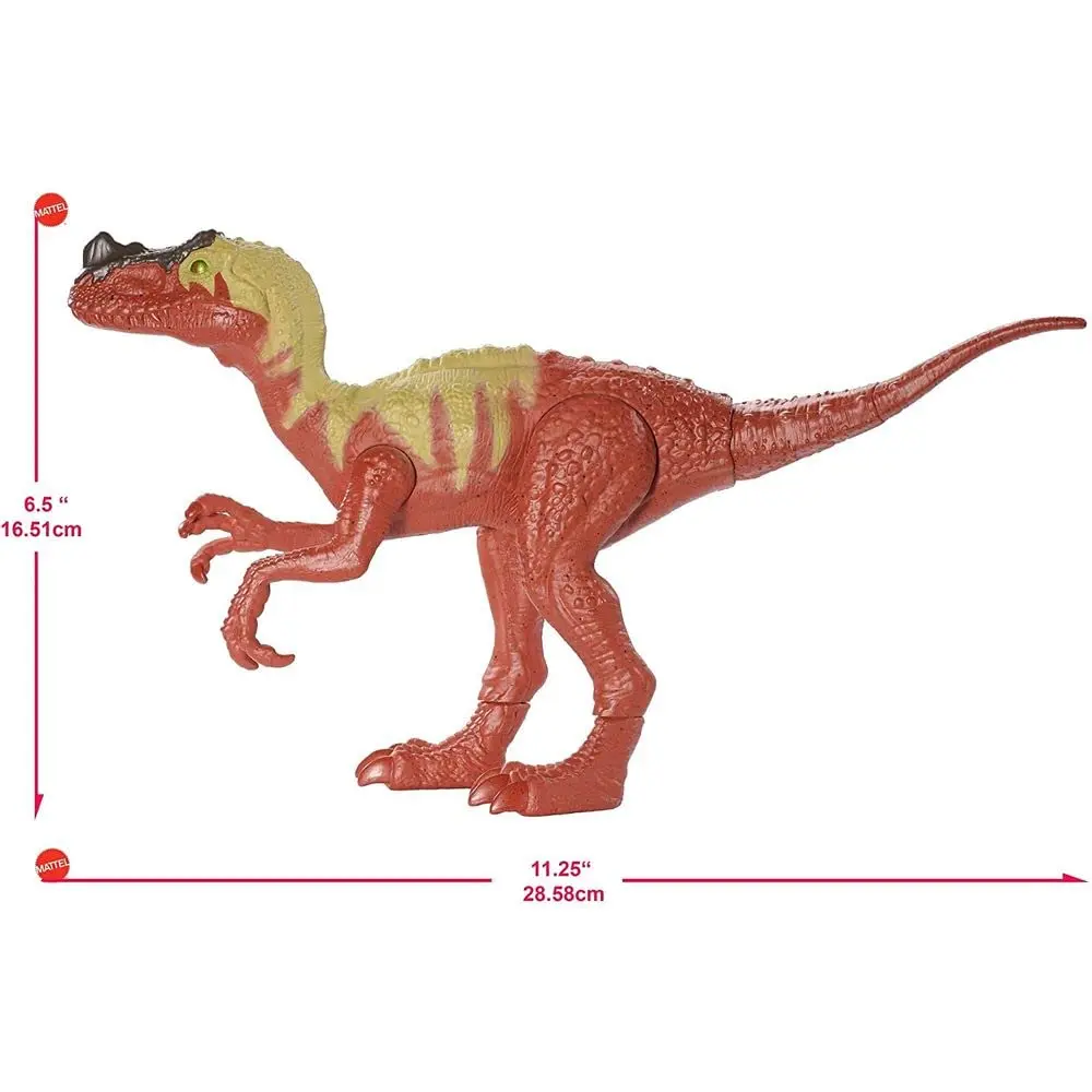 Mattel Jurassic World Big Action Proceratosaurus Figure 12-inch | Realistic Dinosaur Play - view 2