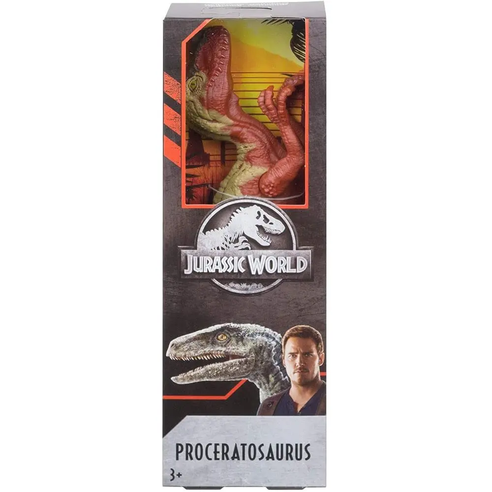 Mattel Jurassic World Big Action Proceratosaurus Figure 12-inch | Realistic Dinosaur Play - view 4
