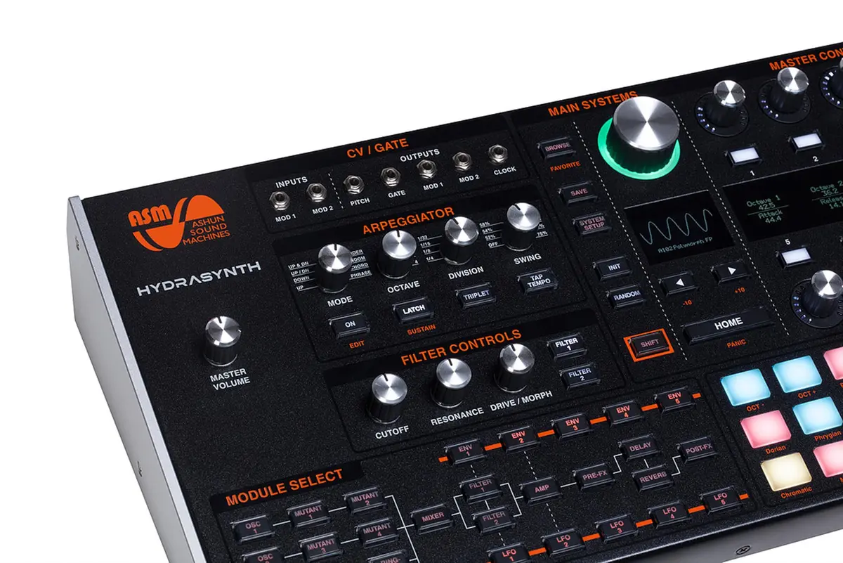 ASM Hydrasynth Desktop Synthesizer | Advanced Wavetable, 24 Poly, 3 Osc, 2 Filters, Rack Mountable - view 3