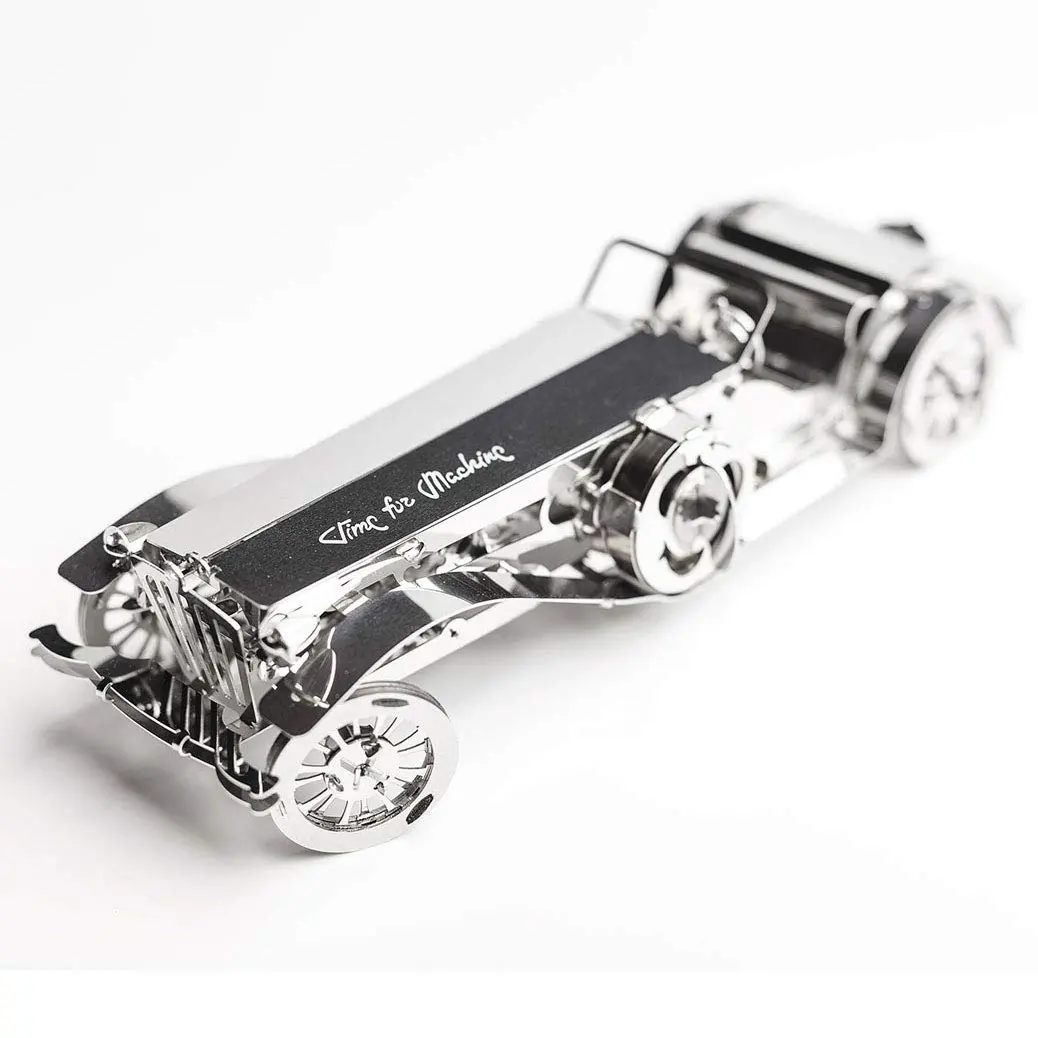 Time for Machine Glorious Cabrio Metal Model Car Kit 174mm | Moving Wind-Up Mechanism - view 4