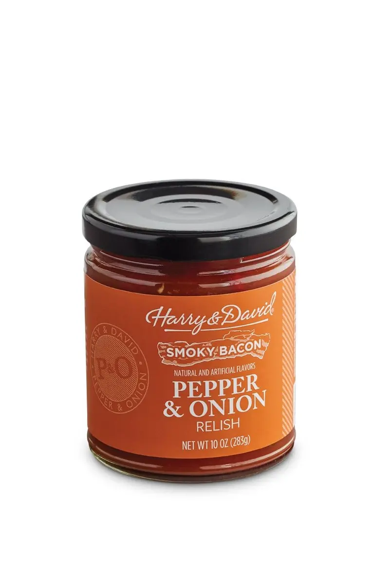 Harry & David Bacon Pepper & Onion Relish 10 oz | Classic American Flavor for Burgers & Hot Dogs - main product image