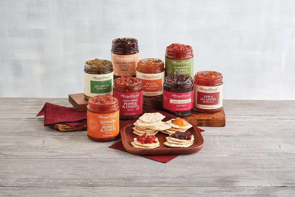Harry & David Bacon Pepper & Onion Relish 10 oz | Classic American Flavor for Burgers & Hot Dogs - view 3