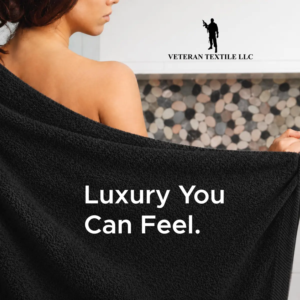 Veteran Textile Towels Luxury Turkish Cotton Towel Set 6 Pieces | Soft, Absorbent & Quick-Drying for Bathroom & Kitchen - view 9