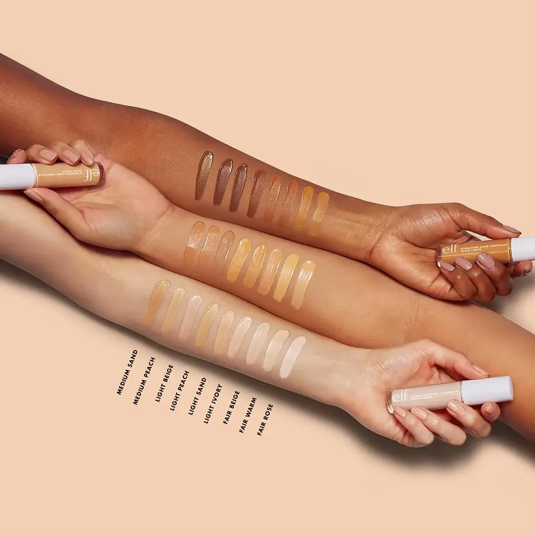 e.l.f. Hydrating Camo Concealer Light Ivory 6ml (0.2 Fl Oz) | Full Coverage Satin Finish - view 5