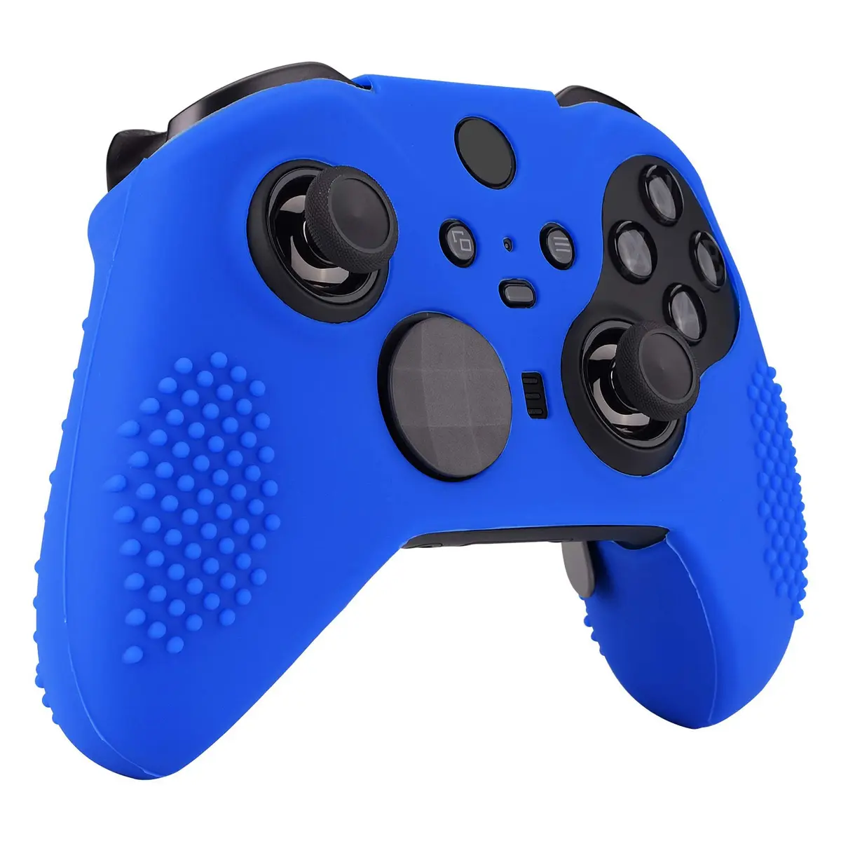 eXtremeRate PlayVital Blue Anti-Slip Silicone Cover for Xbox Elite Series 2 | Controller Protective Case with Thumb Caps - view 5