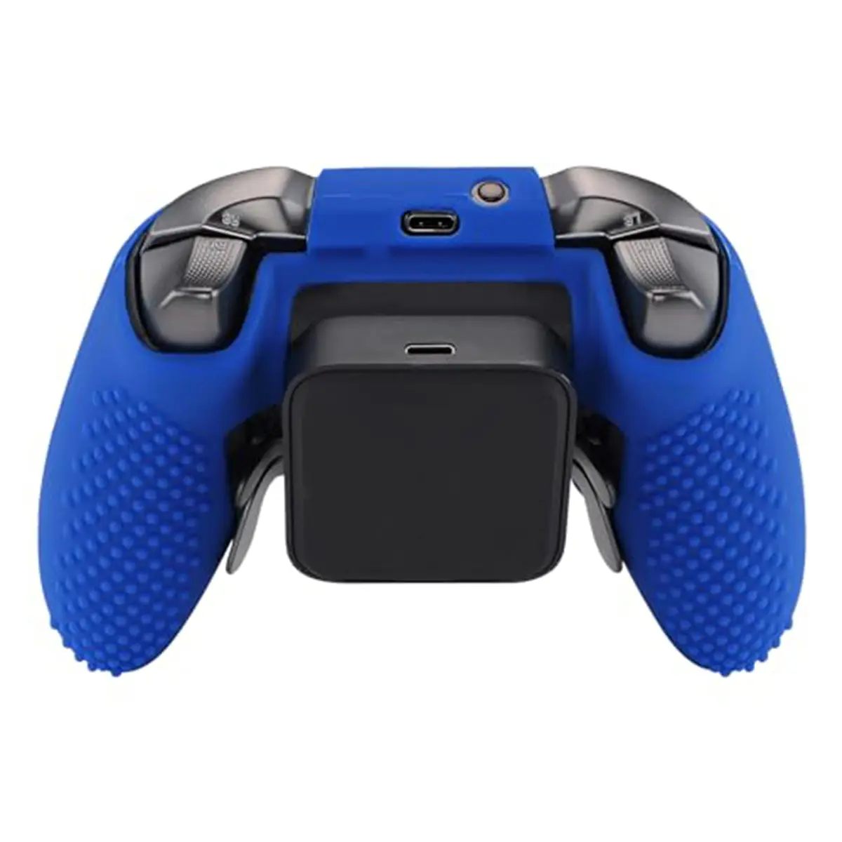eXtremeRate PlayVital Blue Anti-Slip Silicone Cover for Xbox Elite Series 2 | Controller Protective Case with Thumb Caps - view 6