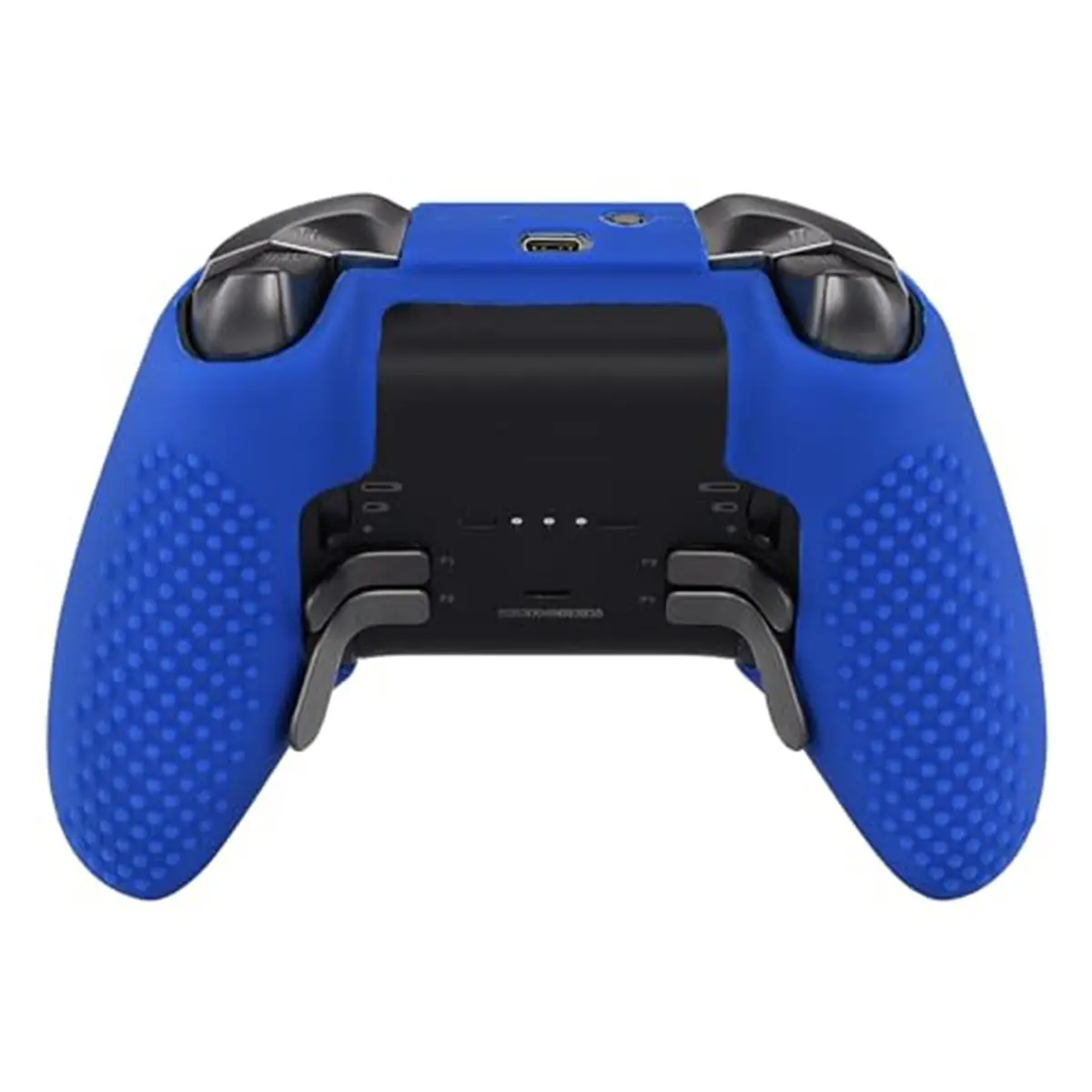 eXtremeRate PlayVital Blue Anti-Slip Silicone Cover for Xbox Elite Series 2 | Controller Protective Case with Thumb Caps - view 7