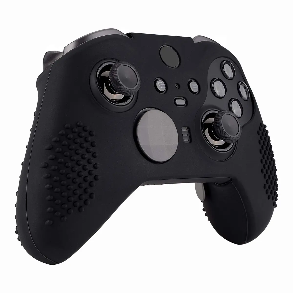 eXtremeRate PlayVital Black Controller Cover for Xbox Series 2 | Anti-Slip Silicone Skin (70-120 chars) - view 6