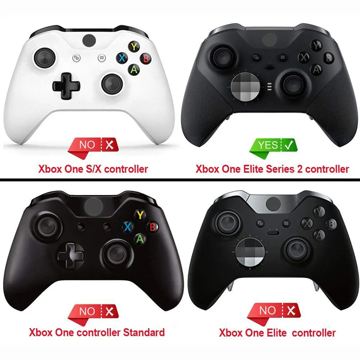 eXtremeRate PlayVital Semi-Transparent Clear Silicone Cover for Xbox Elite Series 2 | Anti-Slip Controller Skin (100 words) - view 2