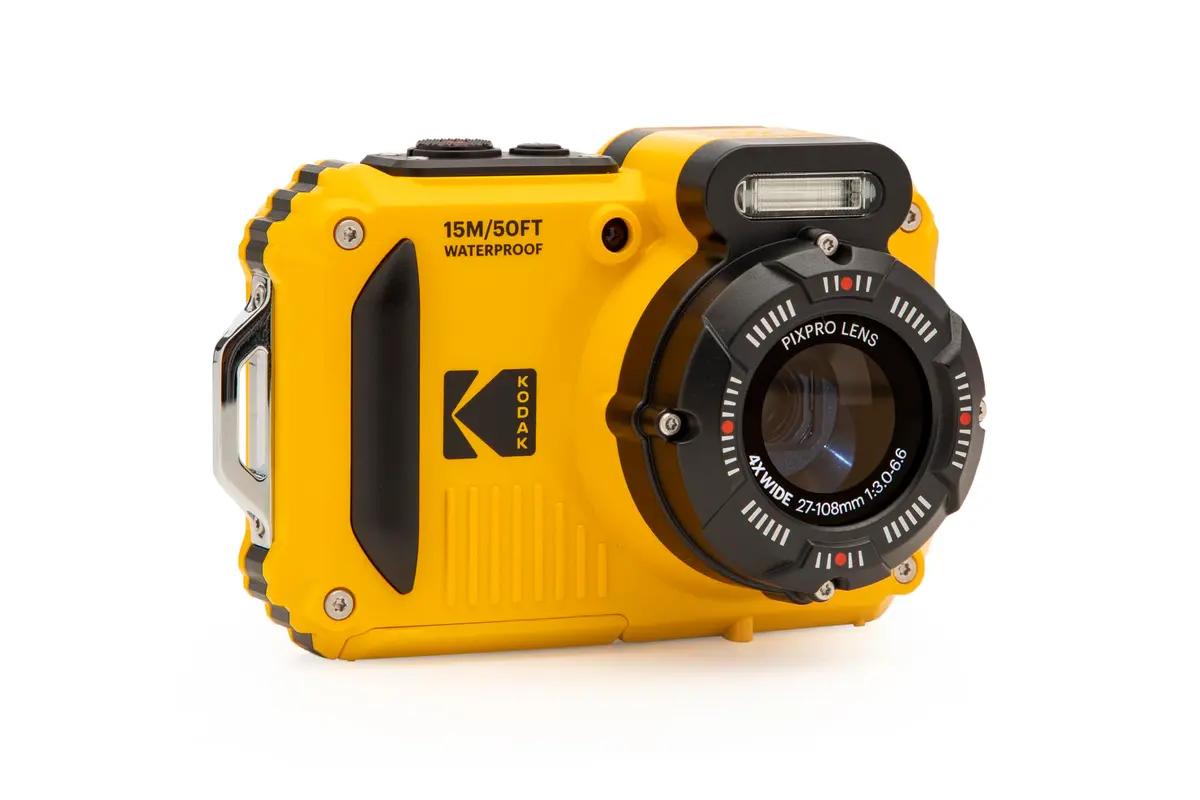 KODAK PIXPRO WPZ2 Waterproof Digital Camera - 16MP, 4X Optical Zoom, Yellow | 15m Waterproof, 1080p HD Video - view 3