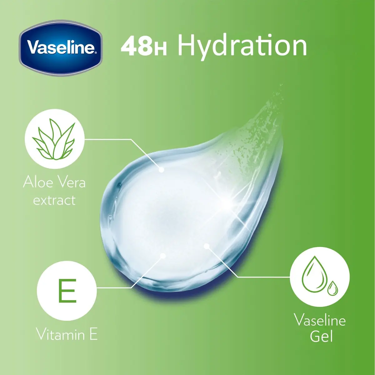 Vaseline Aloe Fresh Lip Therapy Stick 0.16 oz | Soothing Aloe & Vitamin E Hydration - view 4