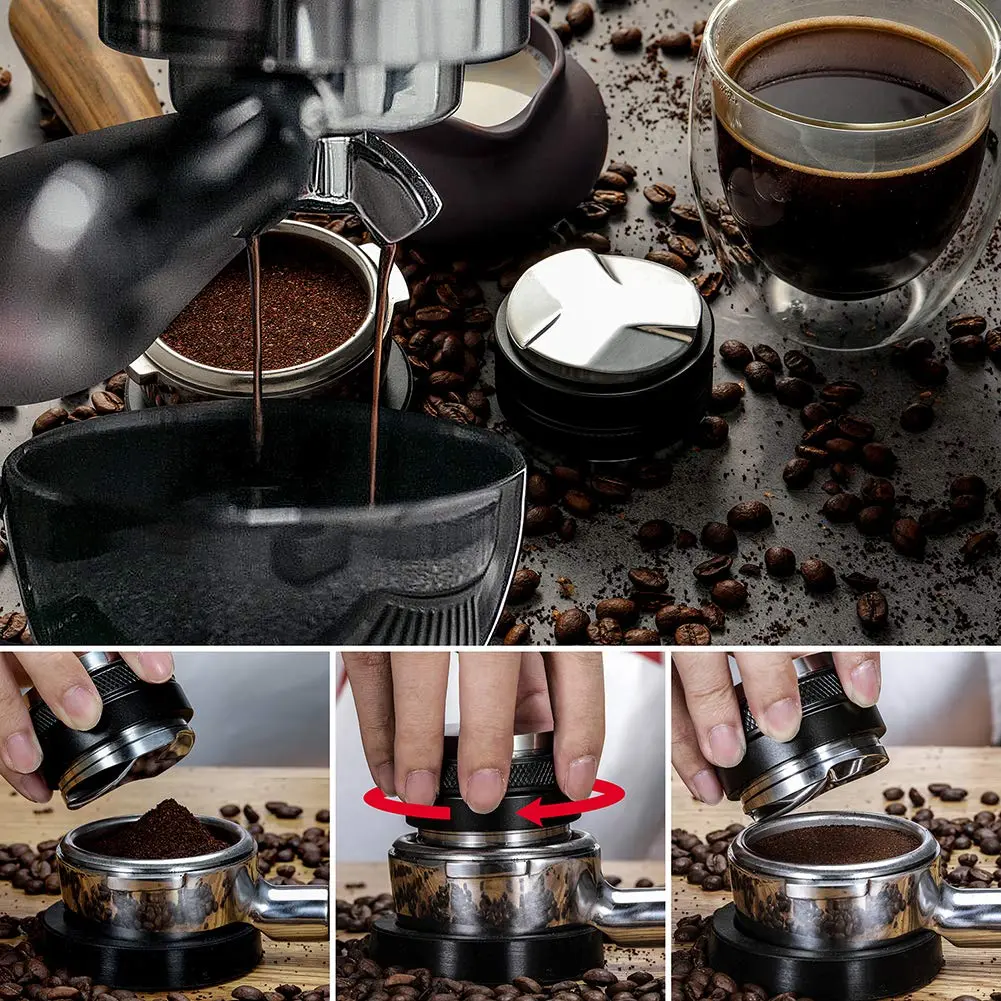 MATOW Coffee Distributor & Tamper 53mm | Adjustable Depth for Breville 54mm Portafilter - view 6