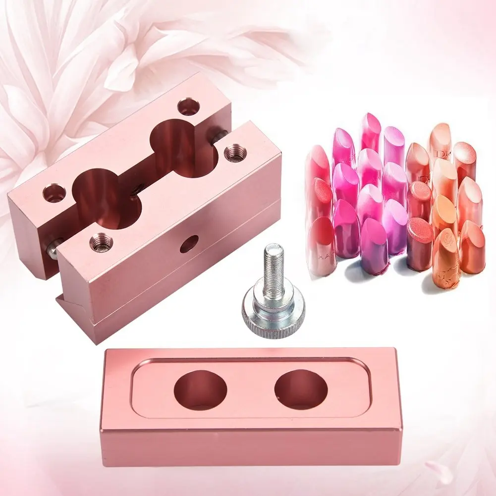 TOPINCN DIY Lipstick Kit Rose Gold Aluminum Alloy | Make Your Own Lipstick at Home - view 2