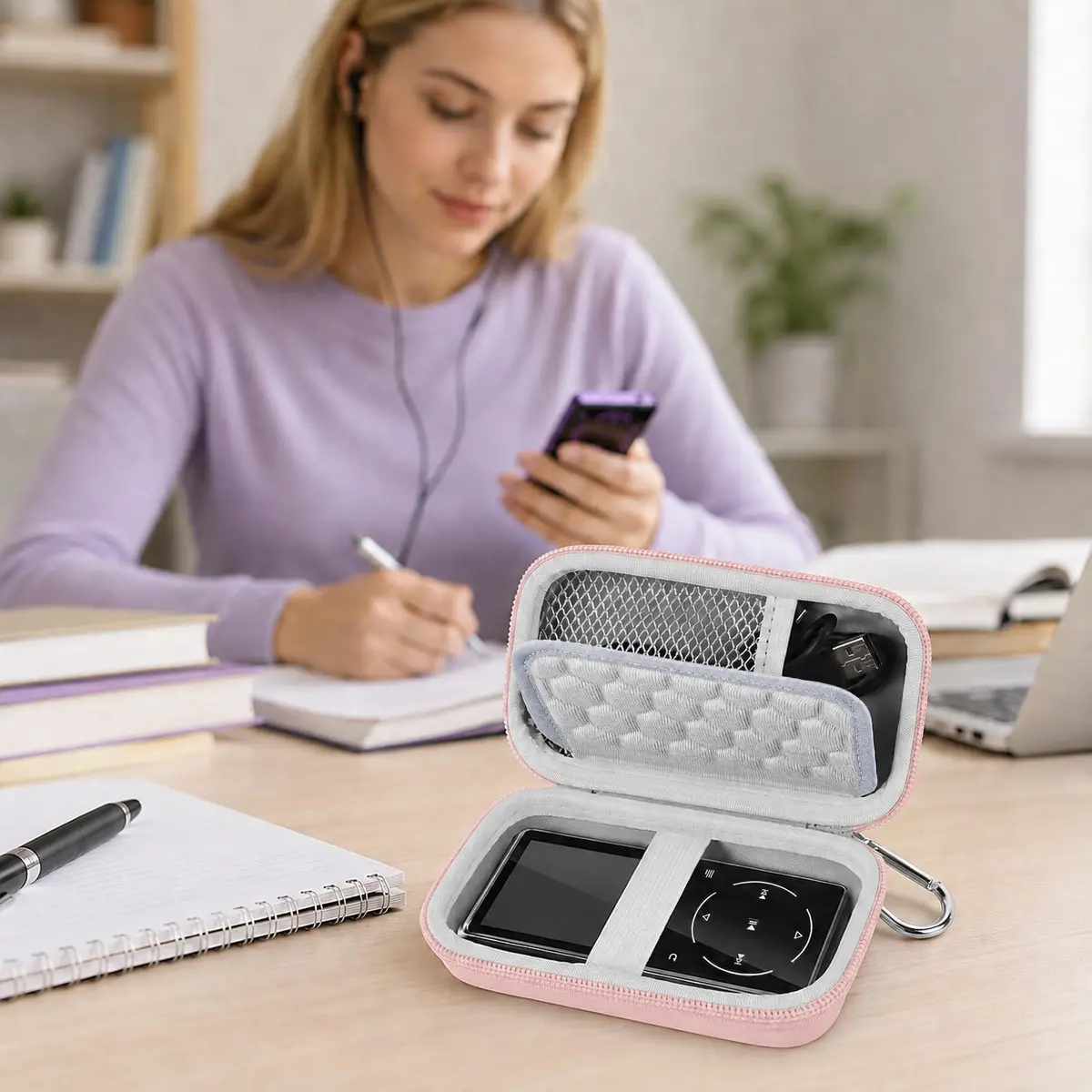 Comecase Hard MP3 MP4 Player Case for Luoran/for Innioasis/for TIMMKOO | Compact, Durable & Organized - view 8
