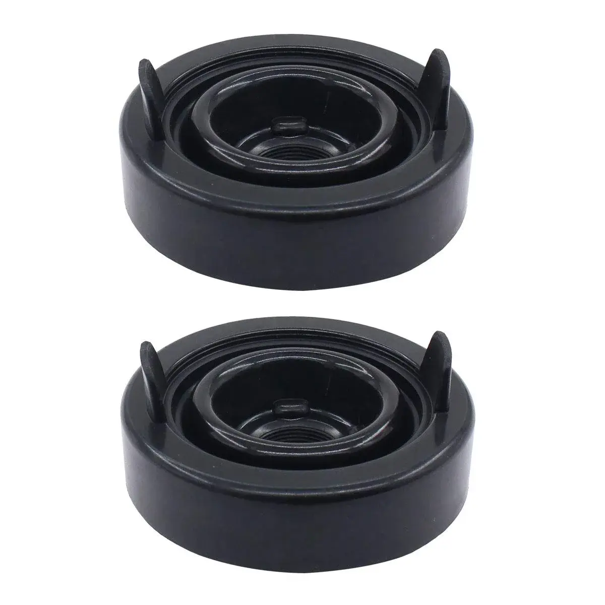 NewYall Headlight Dust Cover Cap Rubber Seal with 20mm Hole for LED Conversion (80mm Diameter) - main product image
