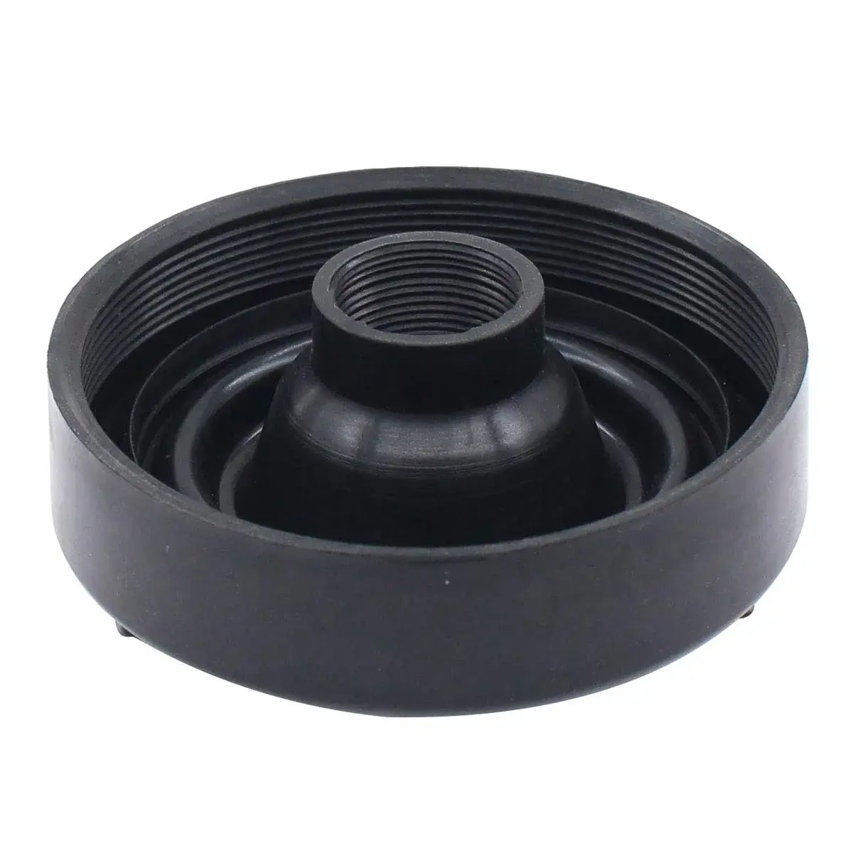 NewYall Headlight Dust Cover Cap Rubber Seal with 20mm Hole for LED Conversion (80mm Diameter) - view 2