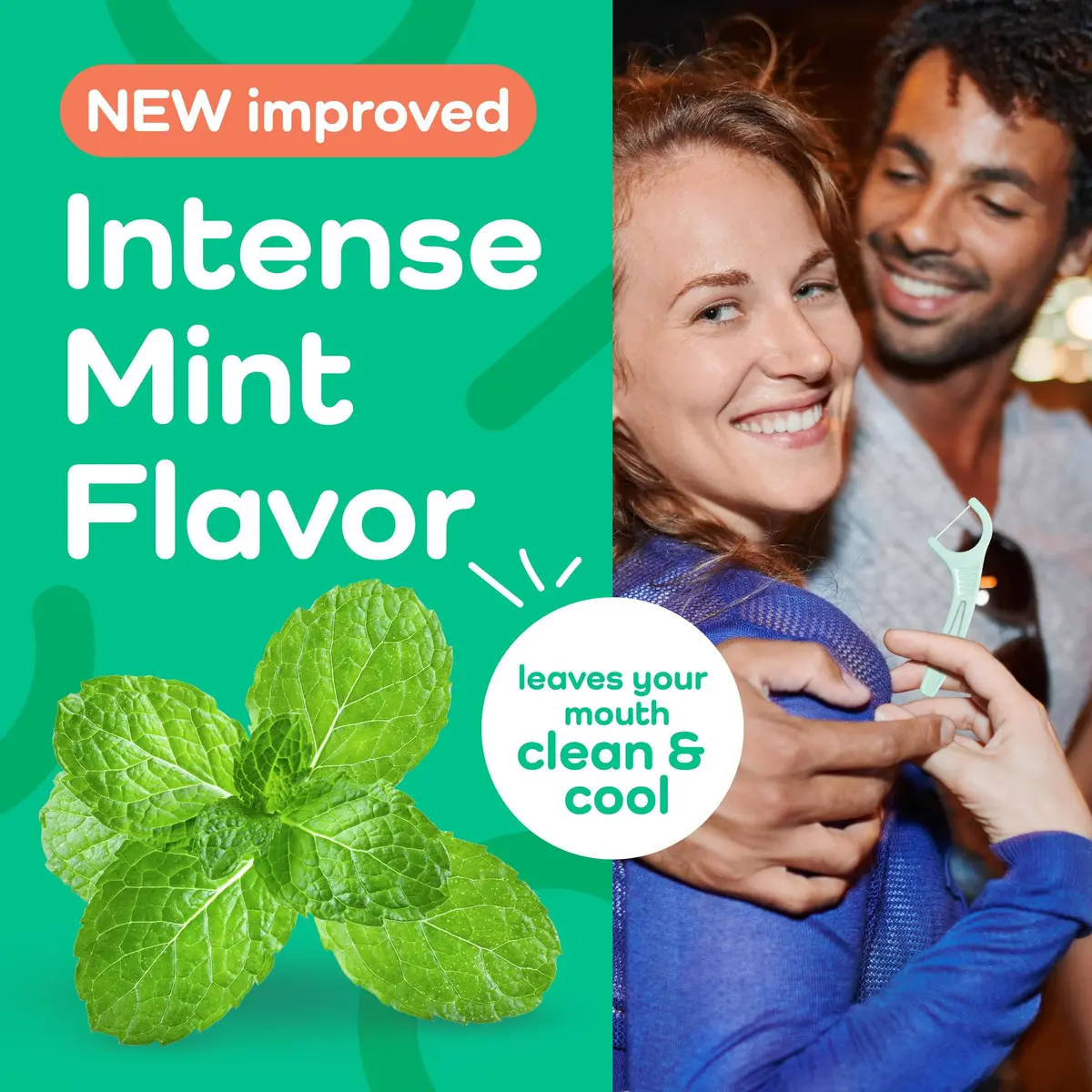 Plackers Micro Line Floss Picks, Intense Mint, 150 Count | PTFE-Free, Strong & Refreshing - view 4