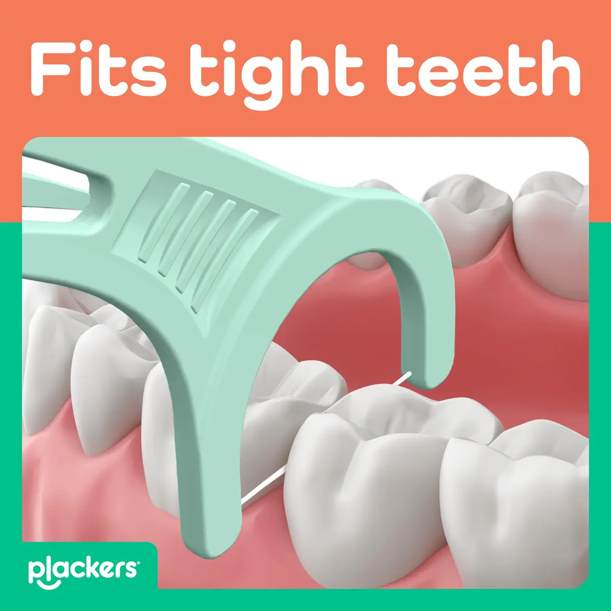 Plackers Micro Line Floss Picks, Intense Mint, 150 Count | PTFE-Free, Strong & Refreshing - view 2
