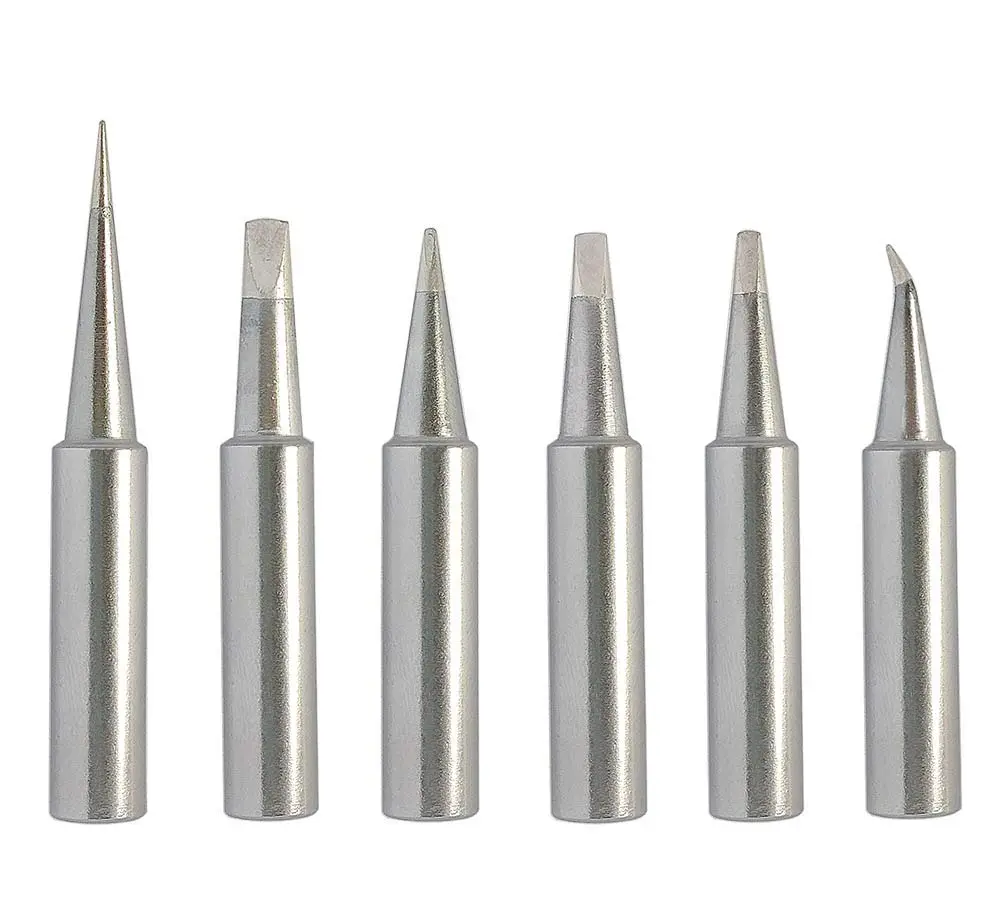 ShineNow T18 Soldering Iron Tips 6pcs Combo Set | Hakko FX-888D FX-888 FX8801 FX-600 Compatible - main product image