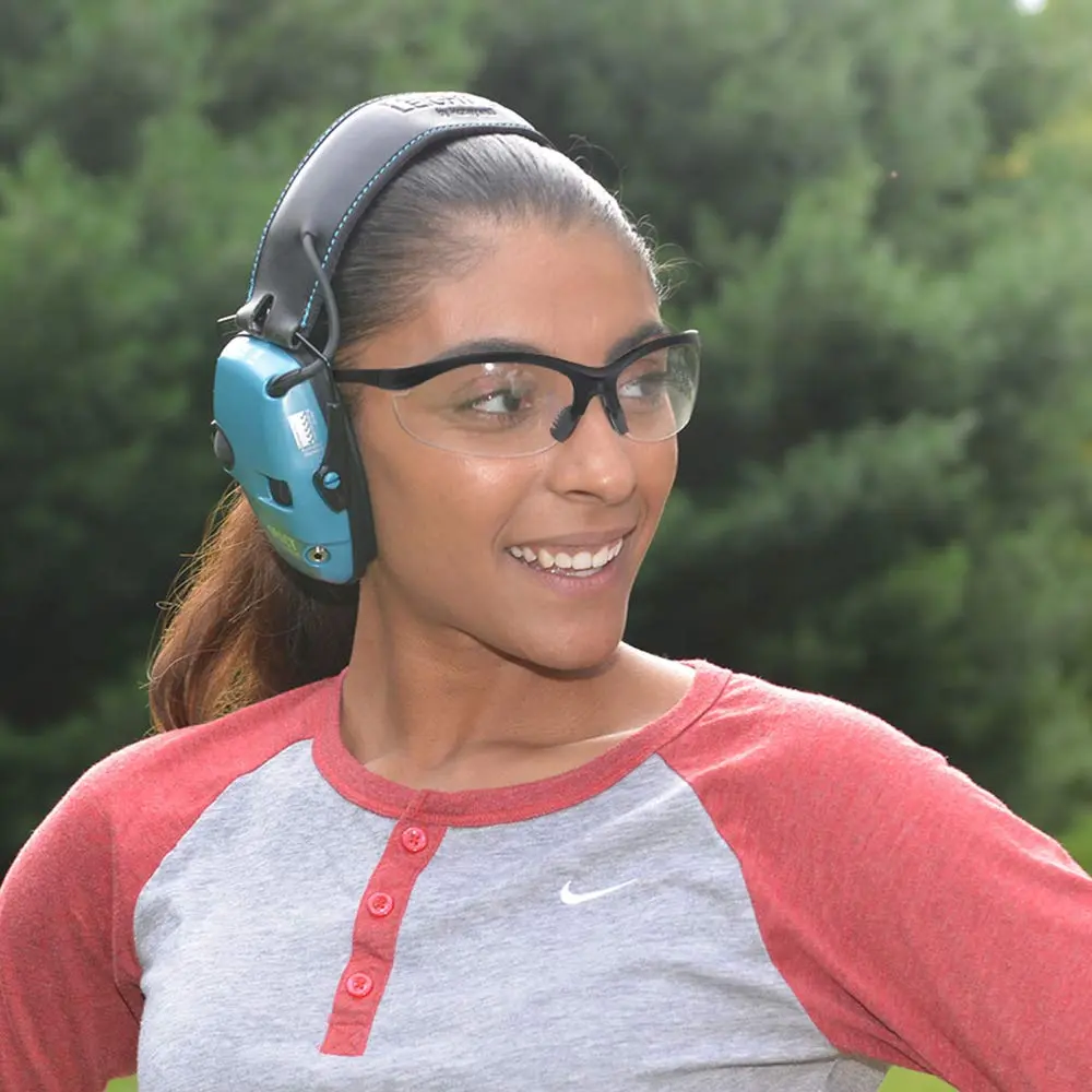 LaneTop Shooting Glasses for Men & Women, Impact-Resistant Polycarbonate, ANSI Z87.1, UV400, Clear Lens, Hard Shell Case - view 6