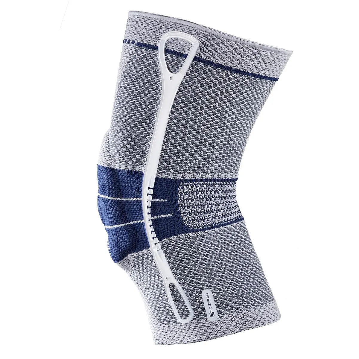 Bauerfeind GenuTrain Knee Brace Size 3 Titanium | Targeted Support for Pain Relief and Stabilization - view 5