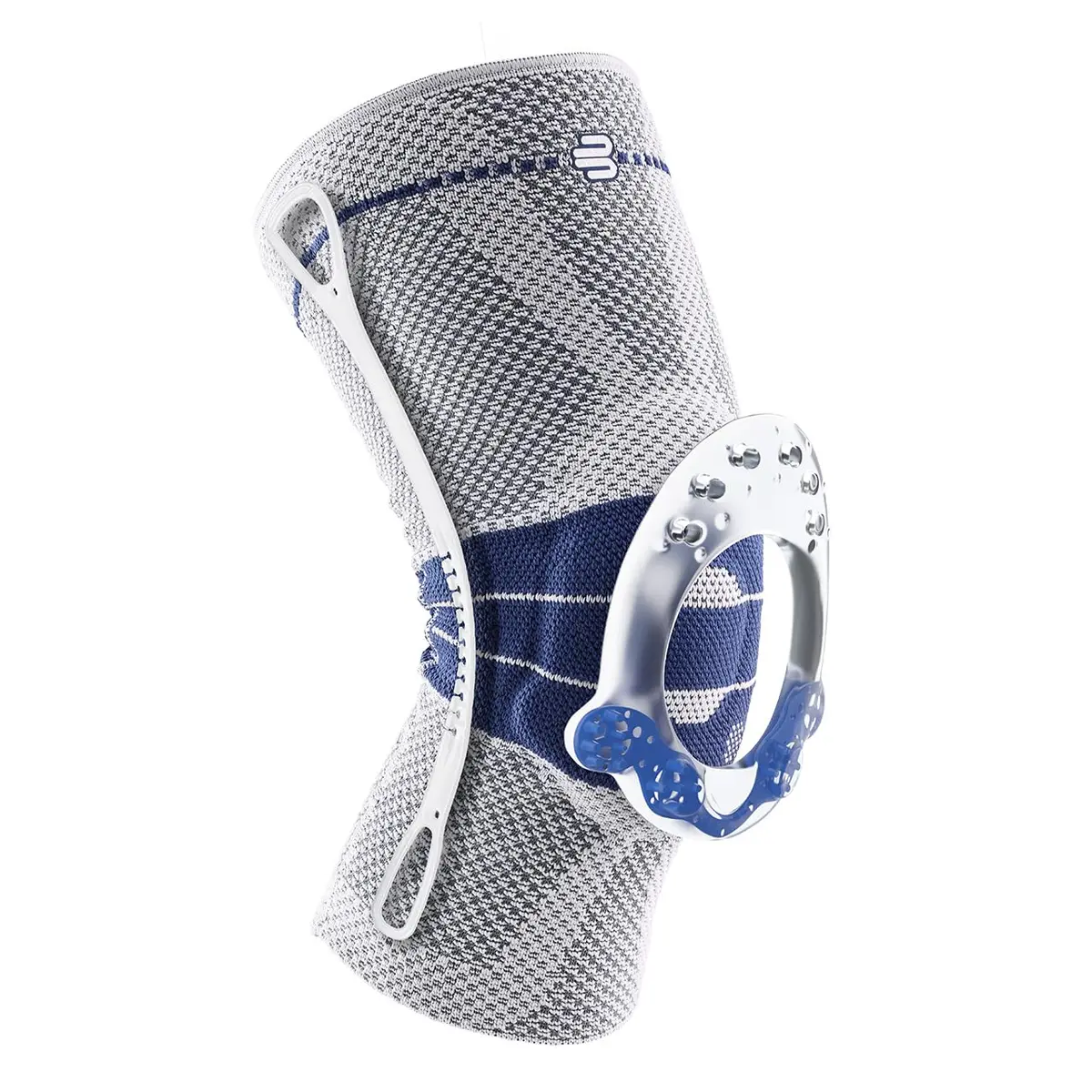 Bauerfeind GenuTrain Knee Brace Size 3 Titanium | Targeted Support for Pain Relief and Stabilization - view 3
